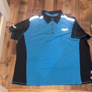 Men’s size 4xl Amazon polo shirt, reflective